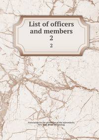 List of officers and members. 2