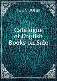 Catalogue of English Books on Sale