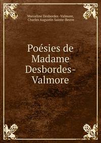 Poesies de Madame Desbordes-Valmore