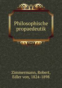 Philosophische propaedeutik