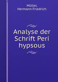 Analyse der Schrift Peri hypsous