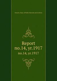 Report. no.14, yr.1917
