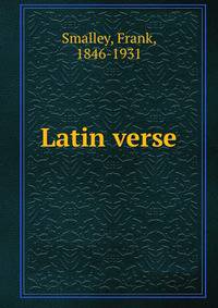 Latin verse