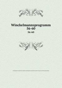 Winckelmannsprogramm. 56-60