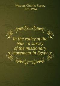 In the valley of the Nile : a survey of the missionary movement in Egypt