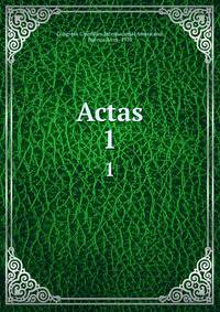 Actas. 1