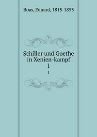 Schiller und Goethe in Xenien-kampf. 1