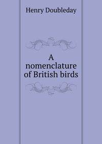 A nomenclature of British birds