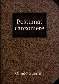 Postuma: canzoniere