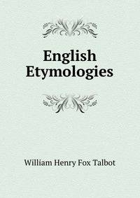 English Etymologies