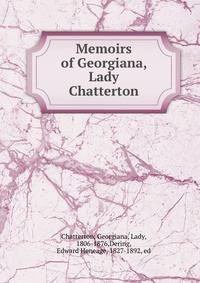 Memoirs of Georgiana, Lady Chatterton