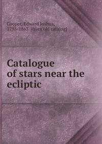 Catalogue of stars near the ecliptic
