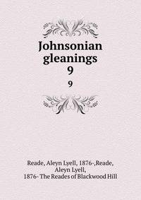 Johnsonian gleanings. 9