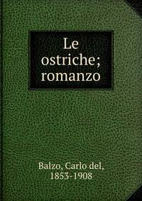 Le ostriche; romanzo