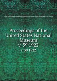 Proceedings of the United States National Museum. v. 59 1922
