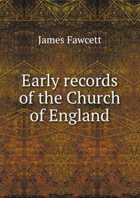 Early records of the Church of England