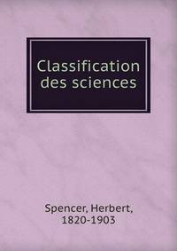 Classification des sciences