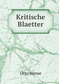Kritische Blaetter