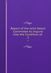 Report of the Joint Select Committee to Inquire Into the Condition of .. 2