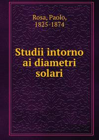 Studii intorno ai diametri solari