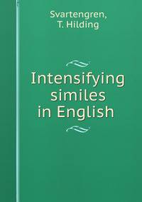 Intensifying similes in English