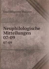 Neuphilologische Mitteilungen. 07-09