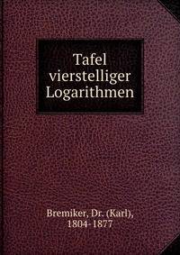 Tafel vierstelliger Logarithmen