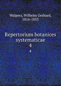 Repertorium botanices systematicae. 4