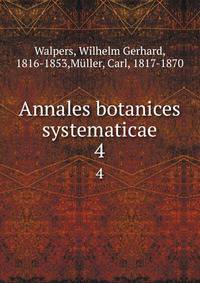 Annales botanices systematicae. 4