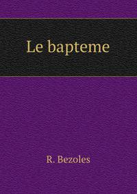 Le bapteme