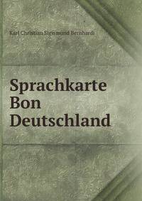 Sprachkarte Bon Deutschland