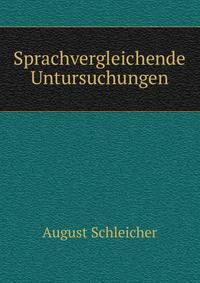 Sprachvergleichende Untursuchungen