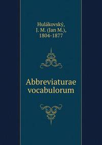Abbreviaturae vocabulorum