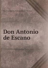 Don Antonio de Escano