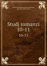 Studj romanzi. 10-11