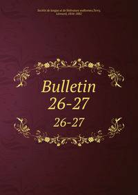 Bulletin. 26-27