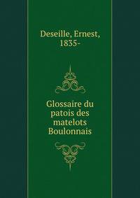 Glossaire du patois des matelots Boulonnais