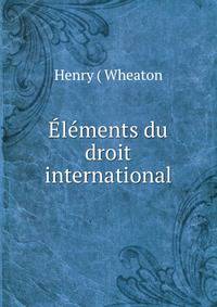 Elements du droit international
