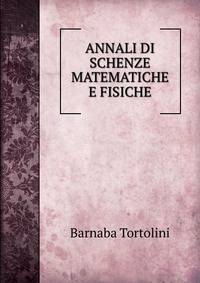 ANNALI DI SCHENZE MATEMATICHE E FISICHE