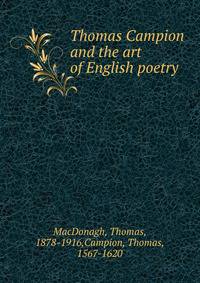 Thomas Campion and the art of English poetry