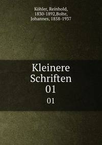 Kleinere Schriften. 01