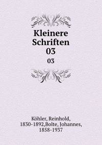 Kleinere Schriften. 03