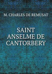 SAINT ANSELME DE CANTORBERY