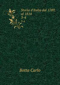 Storia d'Italia dal 1789, al 1814