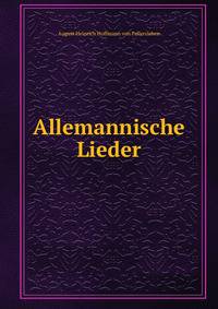 Allemannische Lieder