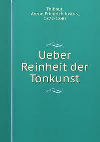 Ueber Reinheit der Tonkunst