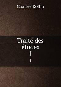 Trait des tudes. 1
