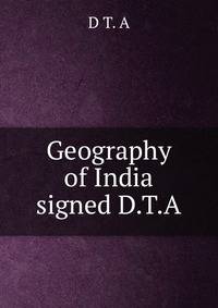 Geography of India signed D.T.A