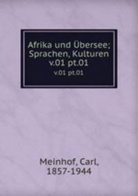 Afrika und bersee. Sprachen, Kulturen Band 1 Heft 1