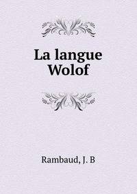 La langue Wolof